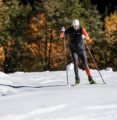 Die Trainingsloipe in Mandarfen