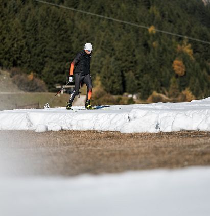 Die Trainingsloipe in Mandarfen
