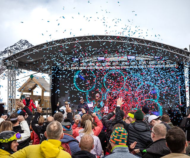 Season Ending Party am Pitztaler Gletscher