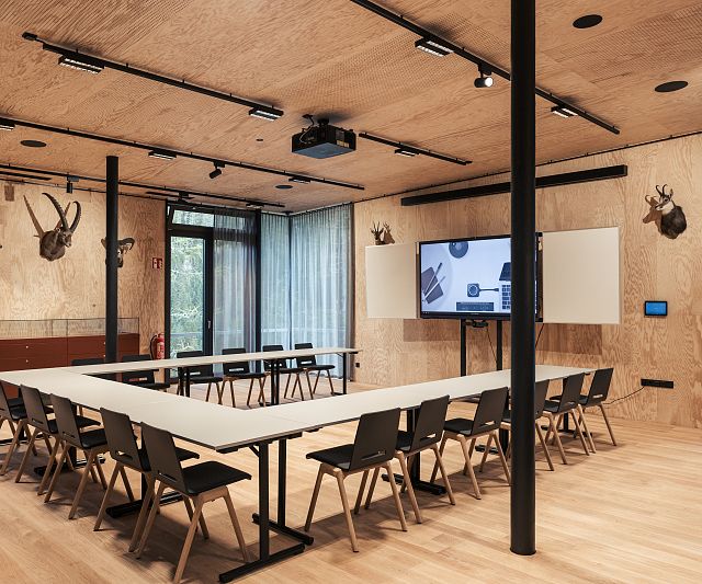 Der Seminarraum im Haus Weidtblick