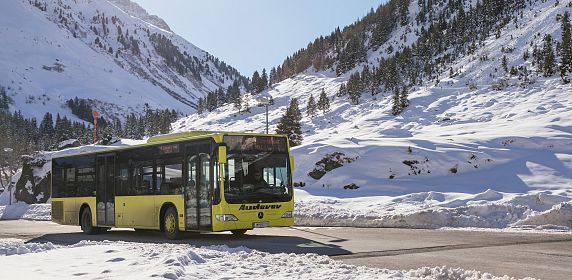 Der Skibus im Pitztal