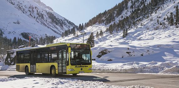 Der Skibus im Pitztal