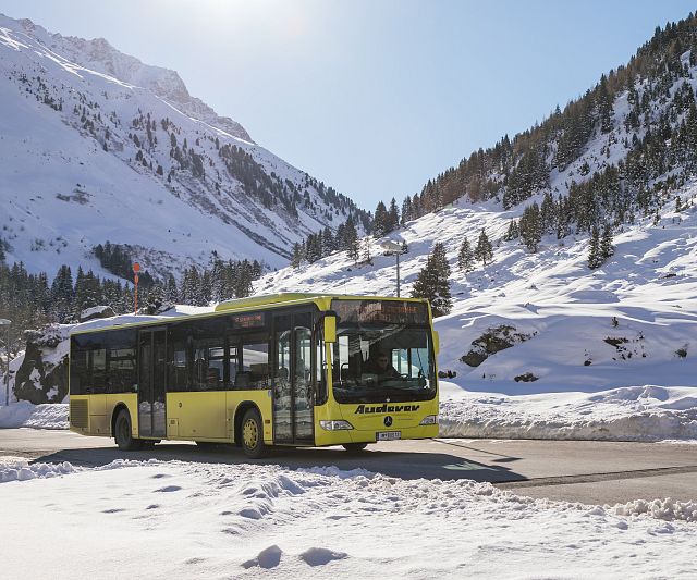 Der Skibus im Pitztal