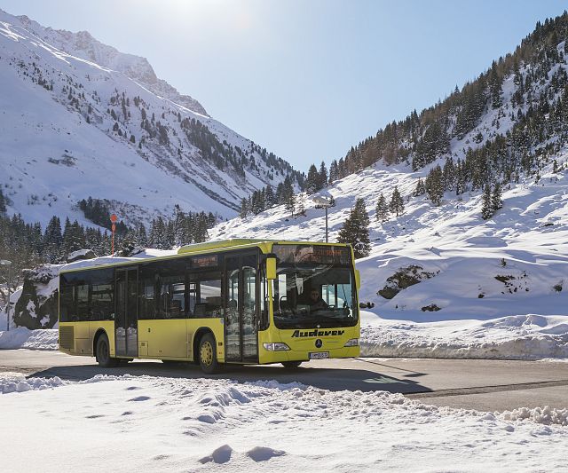 Der Skibus im Pitztal