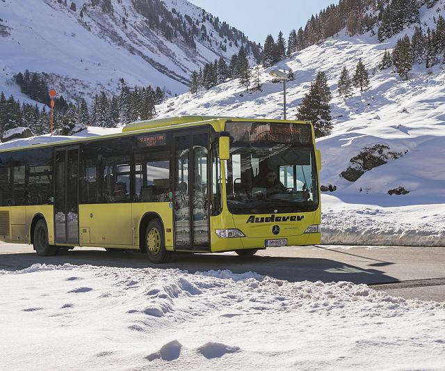 Der Skibus im Pitztal