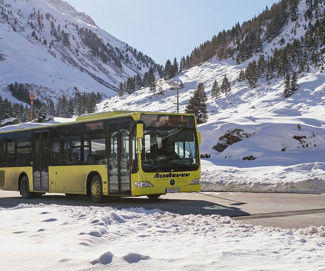 Der Skibus im Pitztal