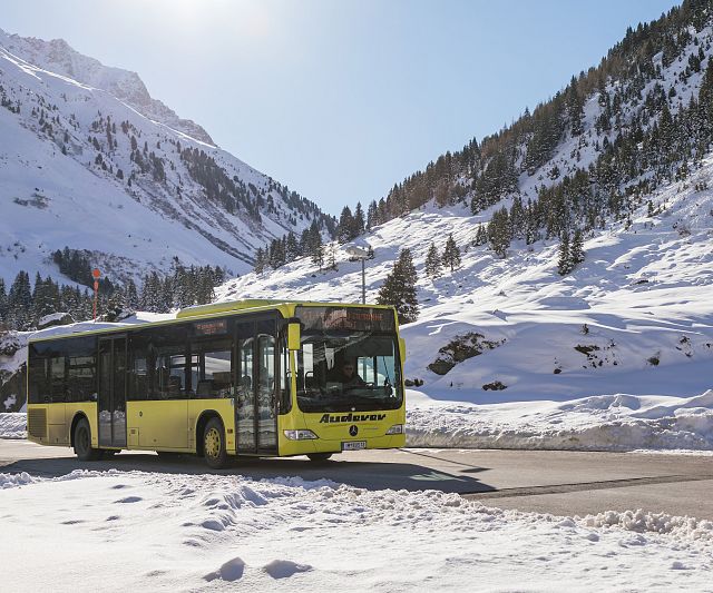 Der Skibus im Pitztal