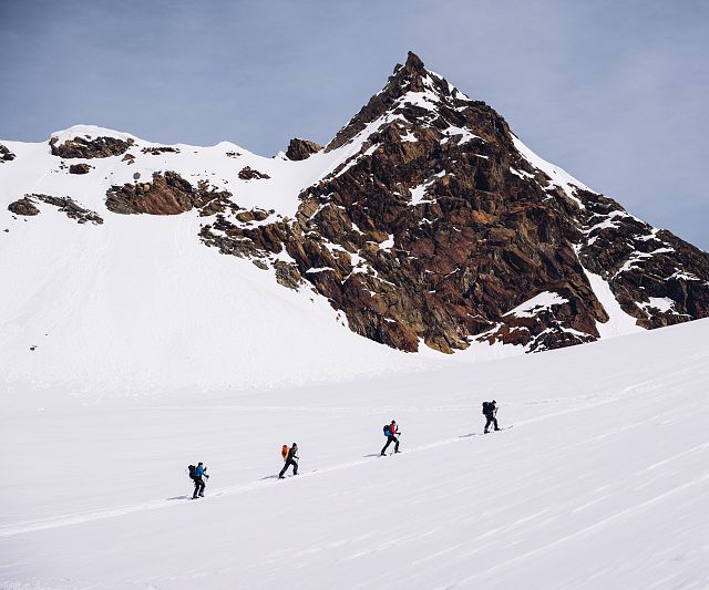 Skitour auf den Linken Fernerkogl am Pitztaler Gletscher