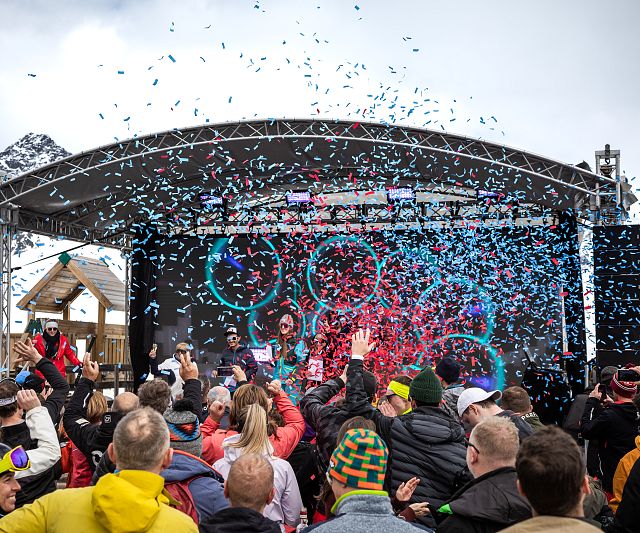 Season Ending Party am Pitztaler Gletscher