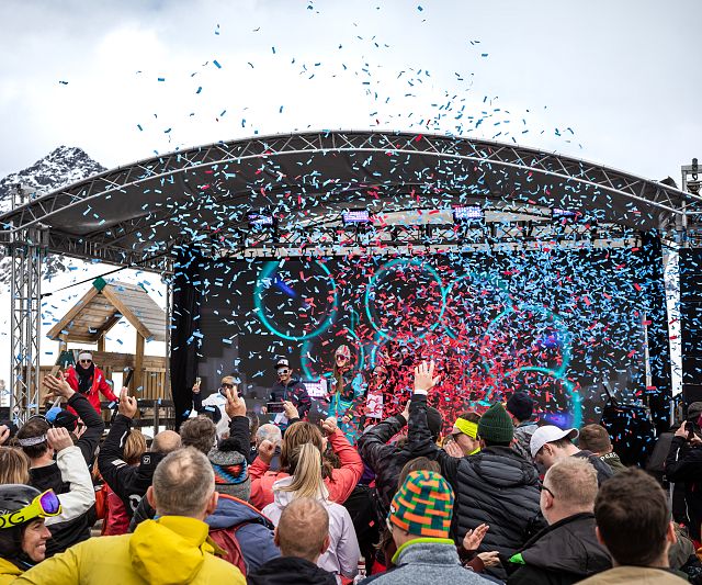 Season Ending Party am Pitztaler Gletscher