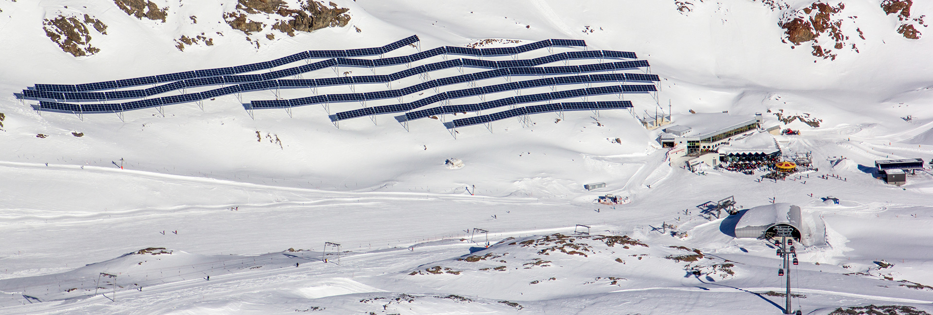 Photovoltaik am Pitztaler Gletscher