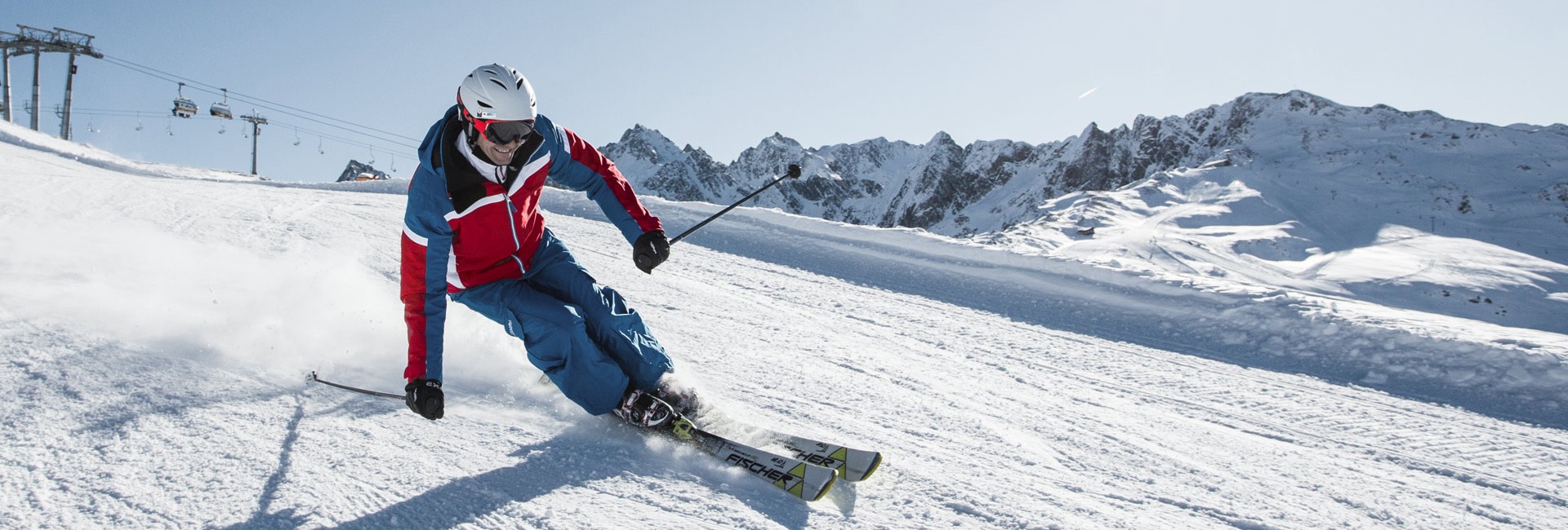 Ski Renntraining schnuppern am Hochzeiger.