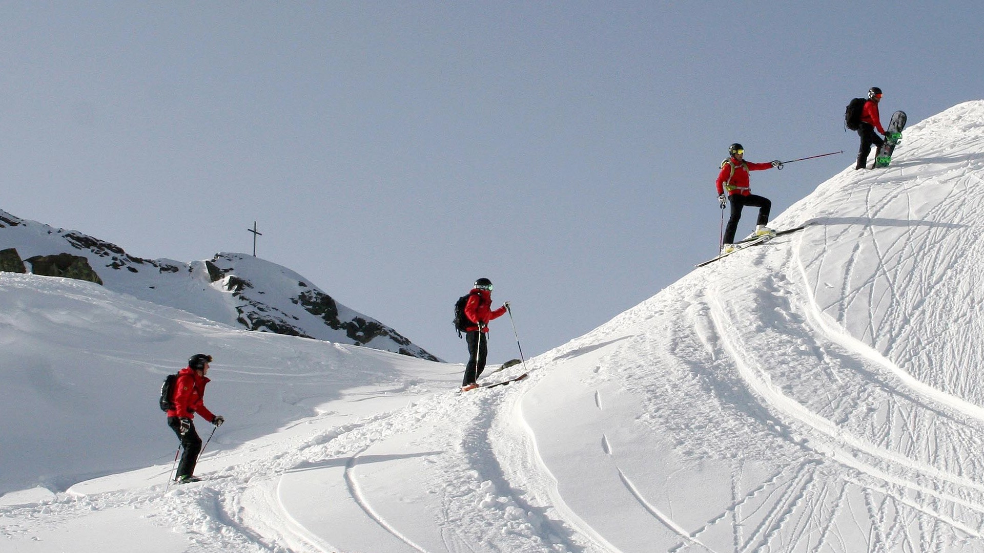 Skitour Hochzeiger Pitztal