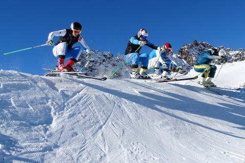 Ski- und Snowboardcross am Pitztaler Gletscher 