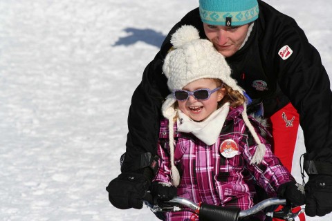 children ski lessons